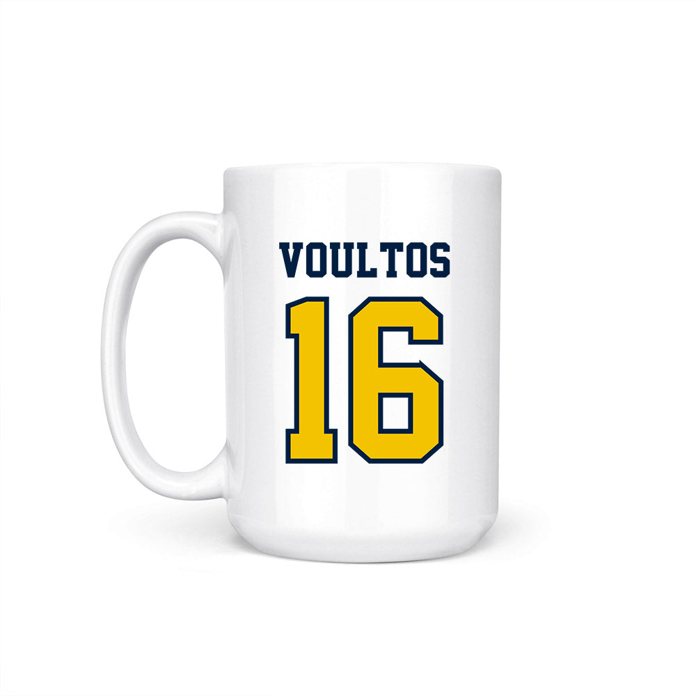 Michigan - NCAA Men's Lacrosse : Nicholas Voultos - Coffee Mug-1