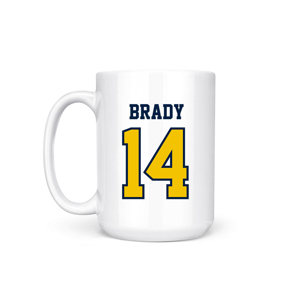 Michigan - NCAA Women's Volleyball : Hannah Brady - Coffee Mug-1