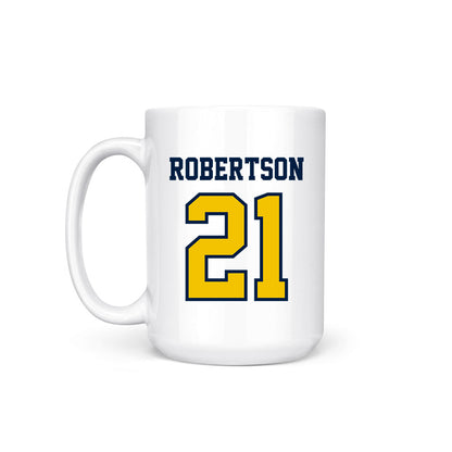 Michigan - NCAA Men's Ice Hockey : Ben Robertson - Coffee Mug-1