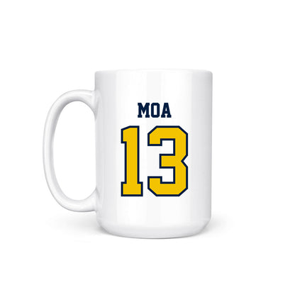 Michigan - NCAA Football : Aisea Moa - Coffee Mug-1