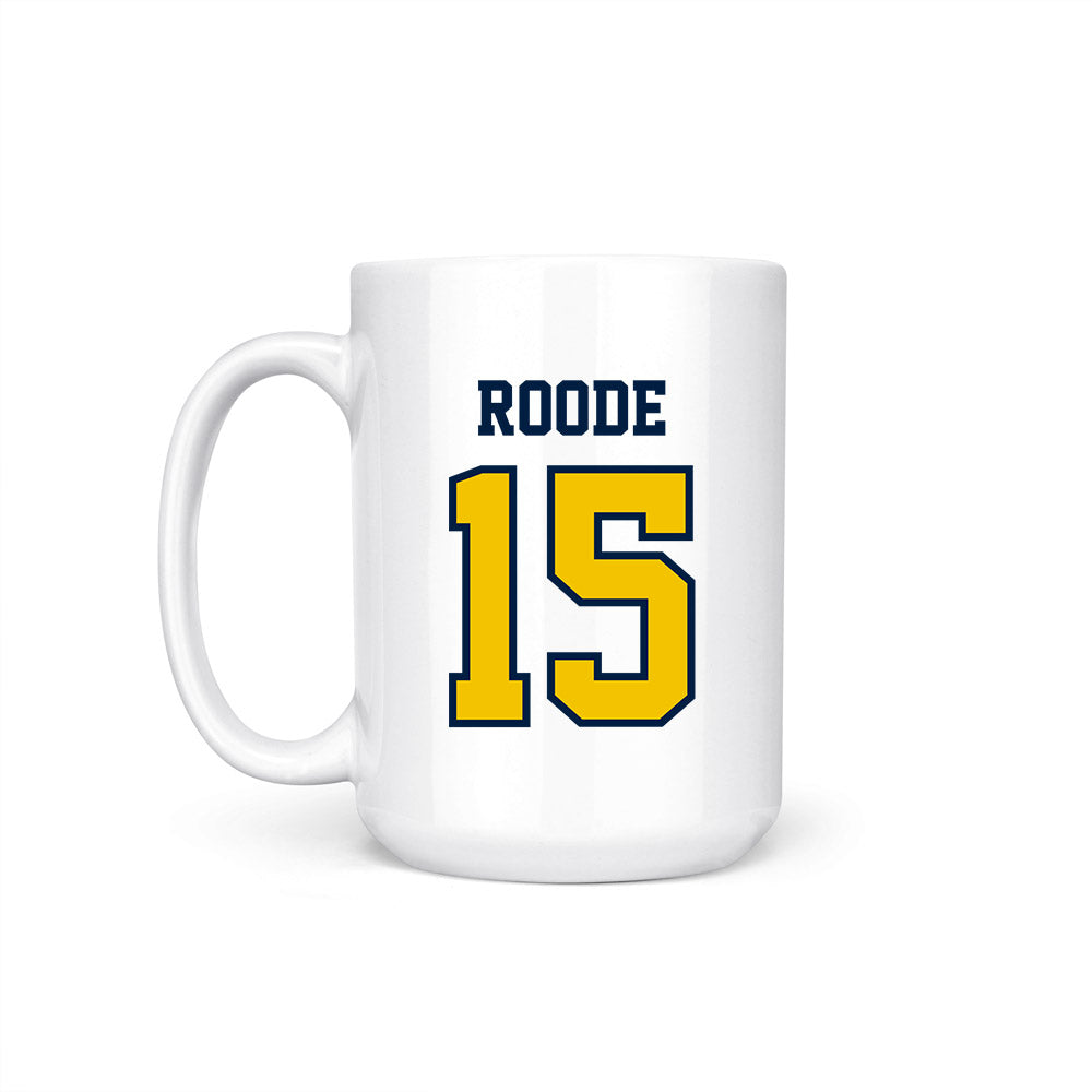 Michigan - NCAA Men's Lacrosse : Nick Roode - Coffee Mug-1