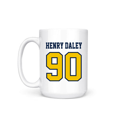 Michigan - NCAA Football : John Henry Daley - Coffee Mug-1