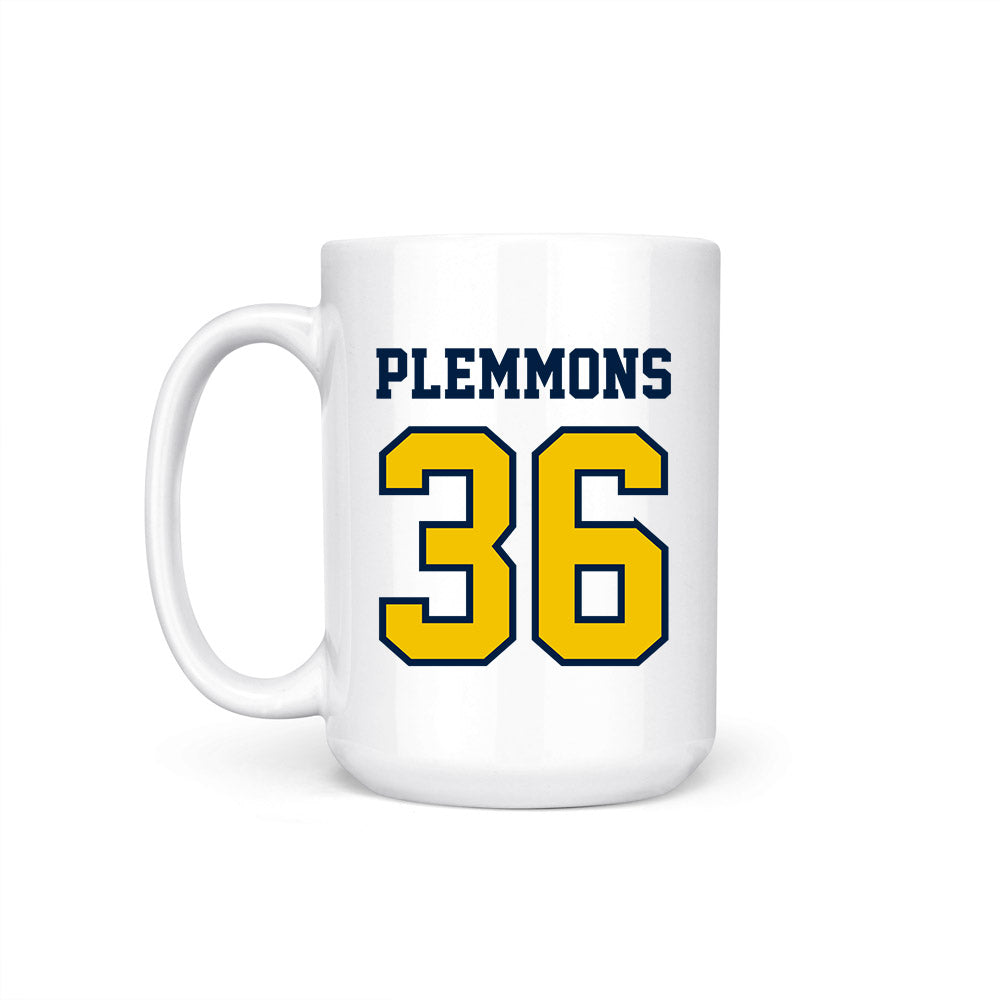 Michigan - NCAA Men's Lacrosse : Brandon Plemmons - Coffee Mug-1
