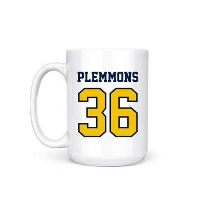 Michigan - NCAA Men's Lacrosse : Brandon Plemmons - Coffee Mug-1
