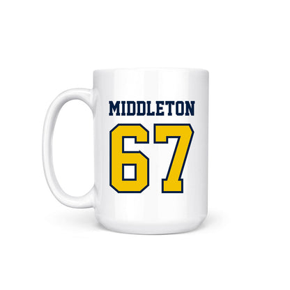 Michigan - NCAA Football : Trent Middleton - Coffee Mug-1