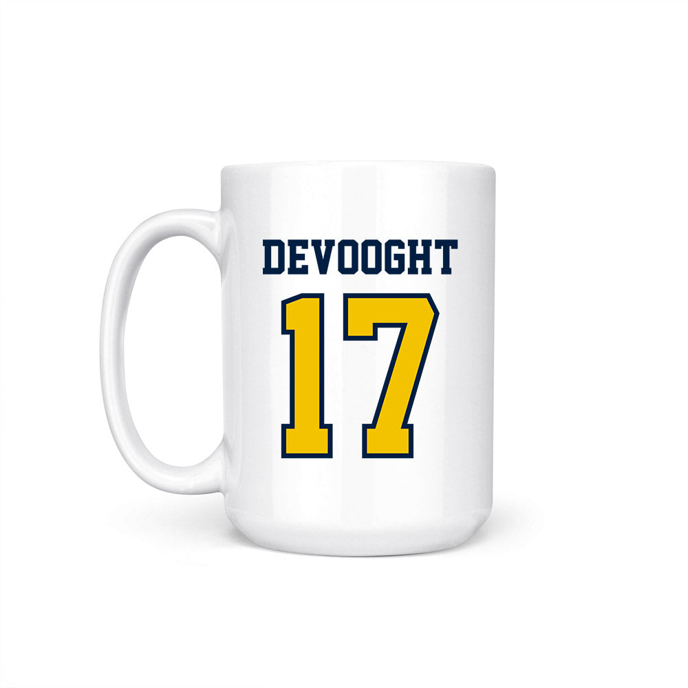 Michigan - NCAA Baseball : Gavin DeVooght - Coffee Mug-1