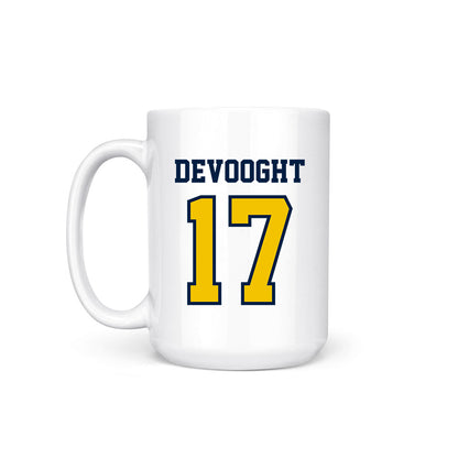 Michigan - NCAA Baseball : Gavin DeVooght - Coffee Mug-1