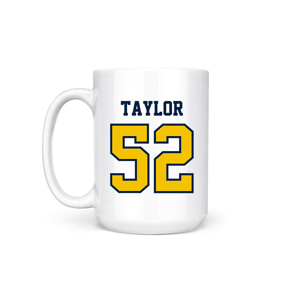 Michigan - NCAA Men's Lacrosse : Hunter Taylor - Coffee Mug-1