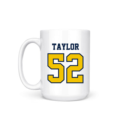 Michigan - NCAA Men's Lacrosse : Hunter Taylor - Coffee Mug-1