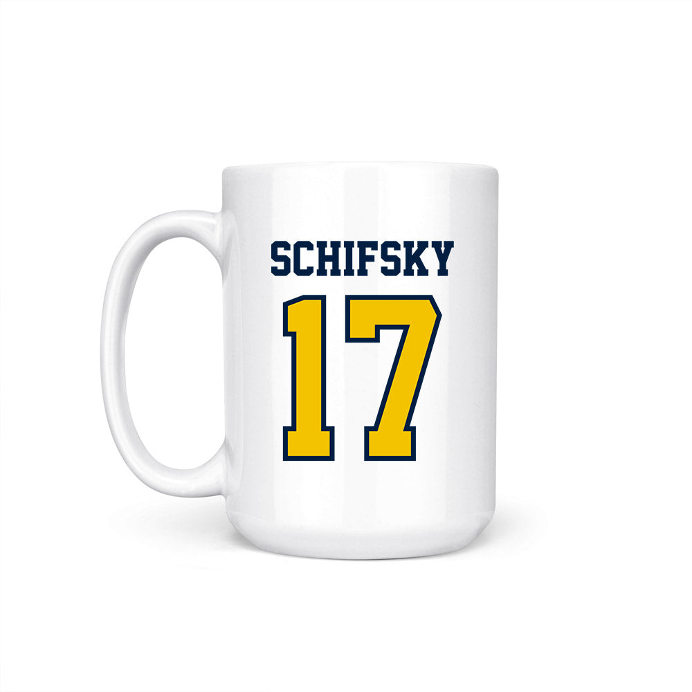 Michigan - NCAA Men's Ice Hockey : Garrett Schifsky - Coffee Mug-1