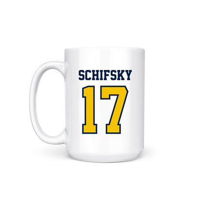 Michigan - NCAA Men's Ice Hockey : Garrett Schifsky - Coffee Mug-1