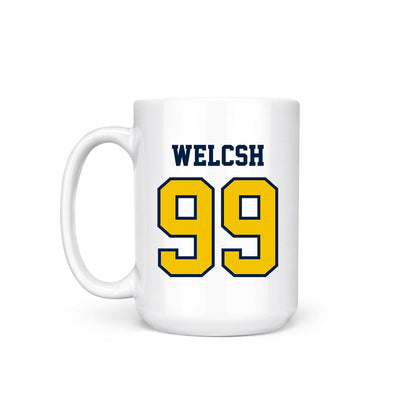 Michigan - NCAA Men's Lacrosse : Jack Welcsh - Coffee Mug-1