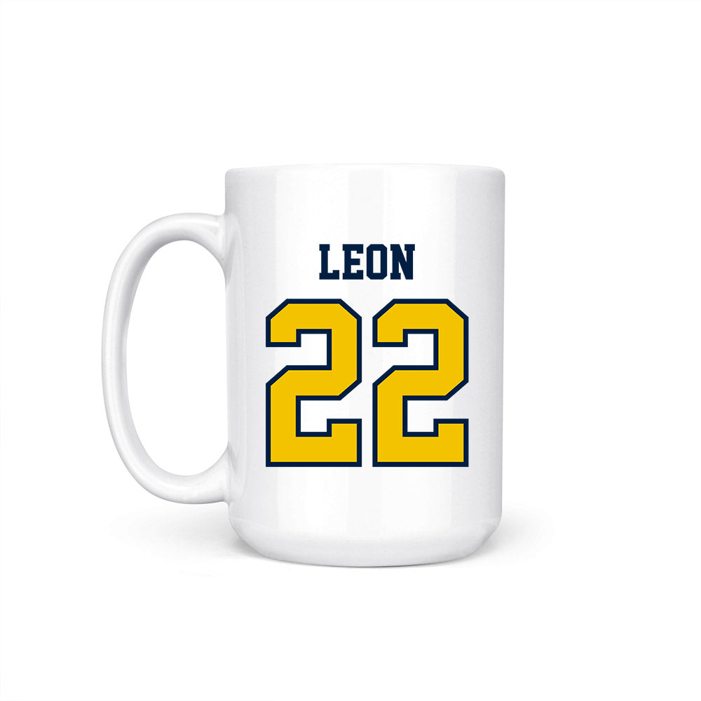 Michigan - NCAA Men's Soccer : Michael Leon - Coffee Mug-1