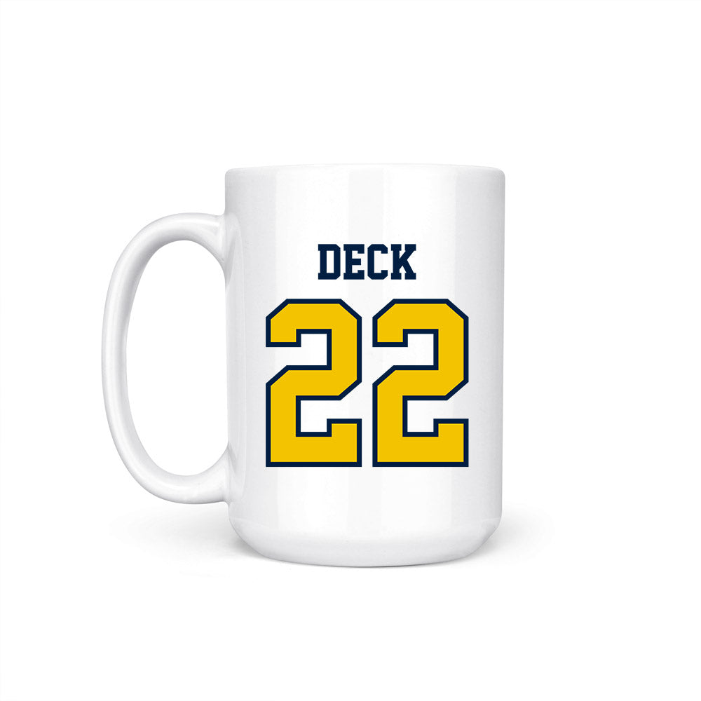 Michigan - NCAA Football : Jordan Deck - Coffee Mug-1