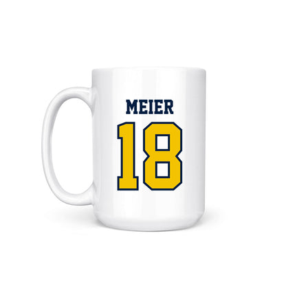 Michigan - NCAA Women's Lacrosse : Kennedy Meier - Coffee Mug-1