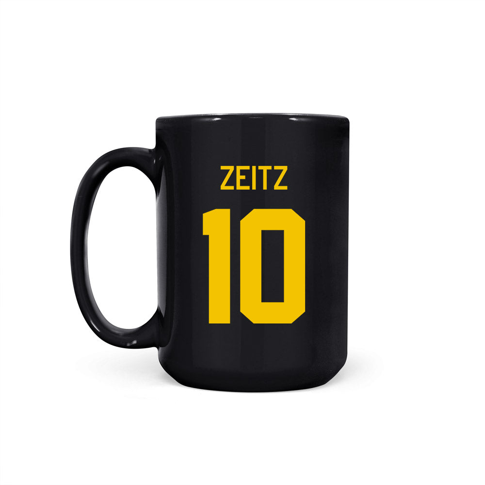 Michigan - NCAA Men's Soccer : Uriel Zeitz - Coffee Mug-1
