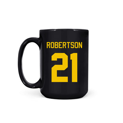 Michigan - NCAA Men's Ice Hockey : Ben Robertson - Coffee Mug-1