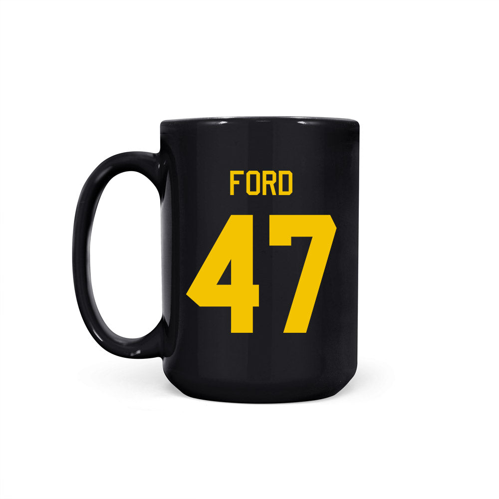 Michigan - NCAA Men's Lacrosse : Josh Ford - Coffee Mug-1