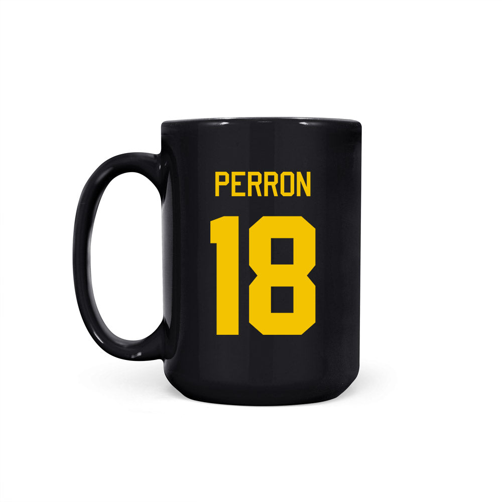 Michigan - NCAA Men's Ice Hockey : Jayden Perron - Coffee Mug-1