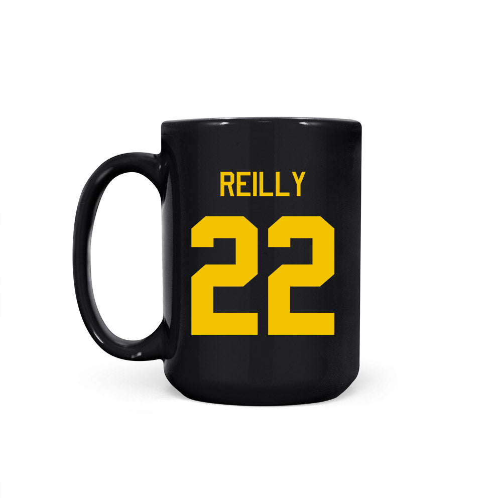 Michigan - NCAA Men's Lacrosse : CJ Reilly - Coffee Mug-1