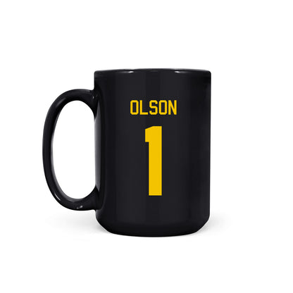 Michigan - NCAA Women's Basketball : Olivia Olson - Coffee Mug-1