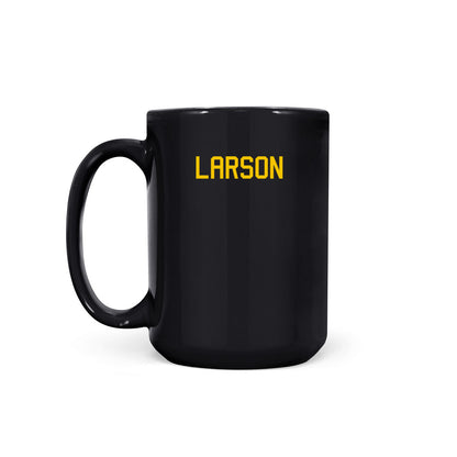 Michigan - NCAA Men's Gymnastics : Charlie Larson - Coffee Mug-1