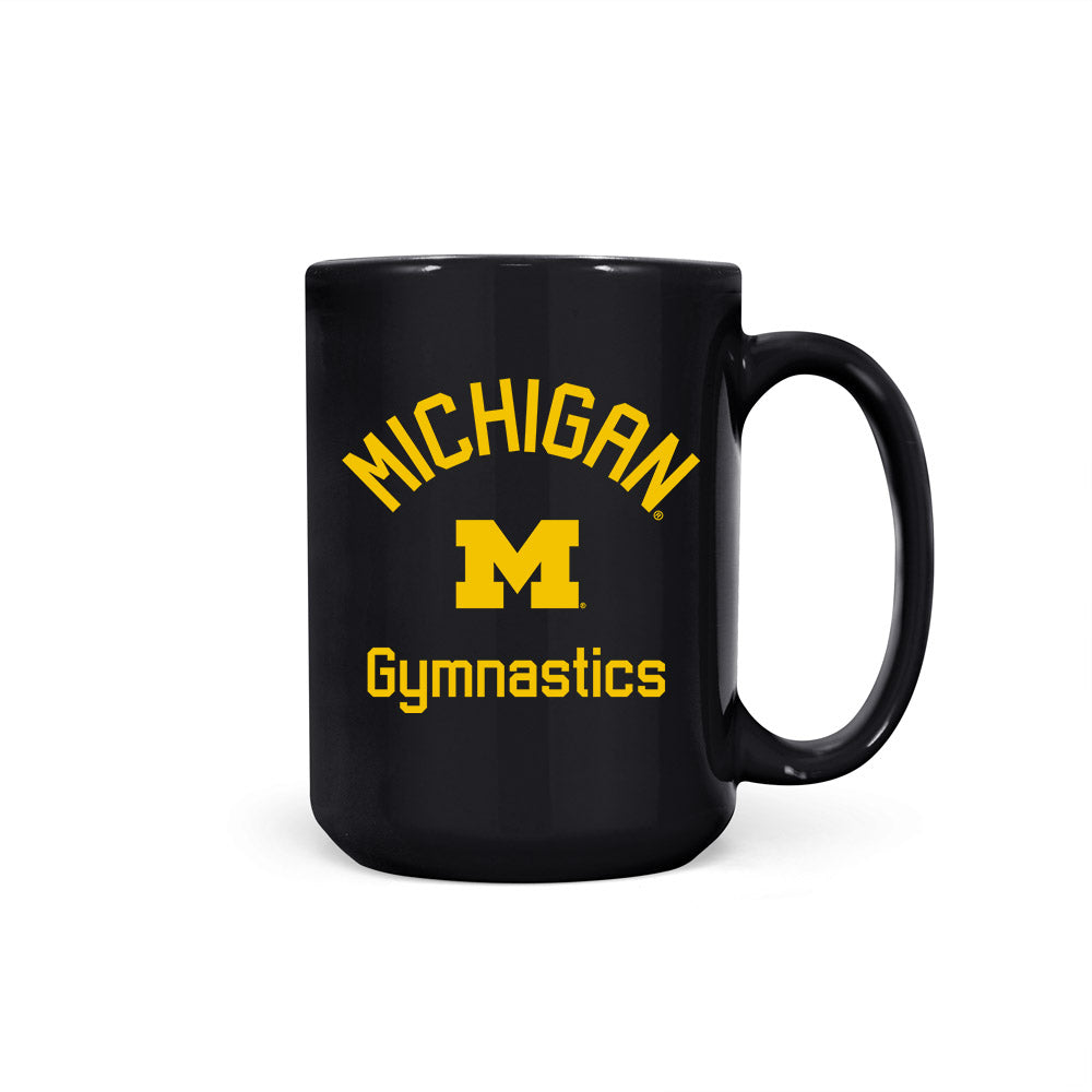 Michigan - NCAA Men's Gymnastics : Charlie Larson - Coffee Mug-0
