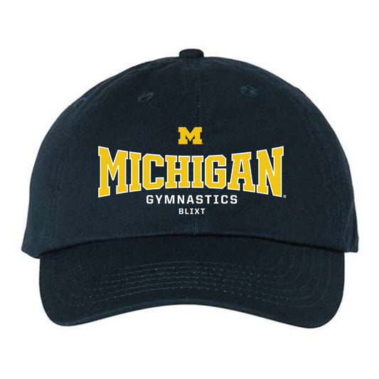 Michigan - NCAA Men's Gymnastics : Landen Blixt - Dad Hat-0