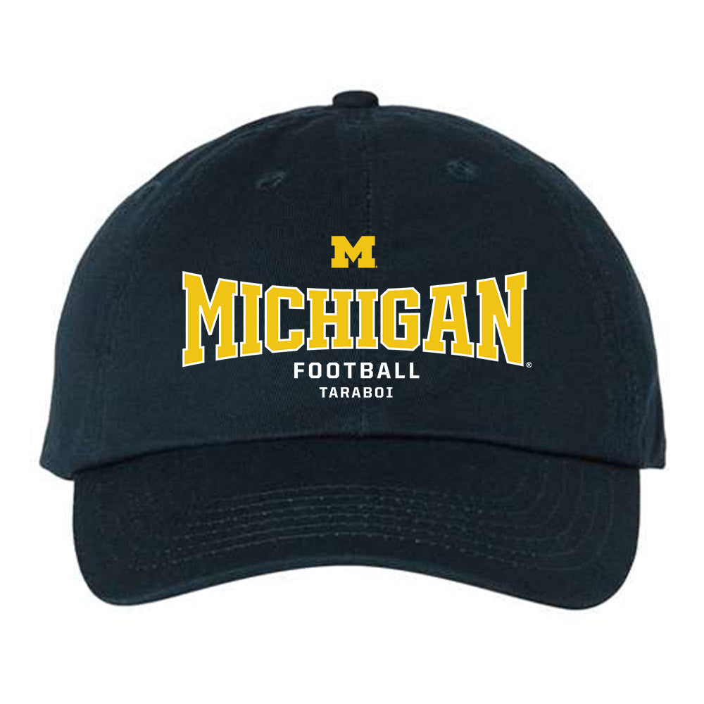 Michigan - NCAA Football : Dan Taraboi - Dad Hat-0