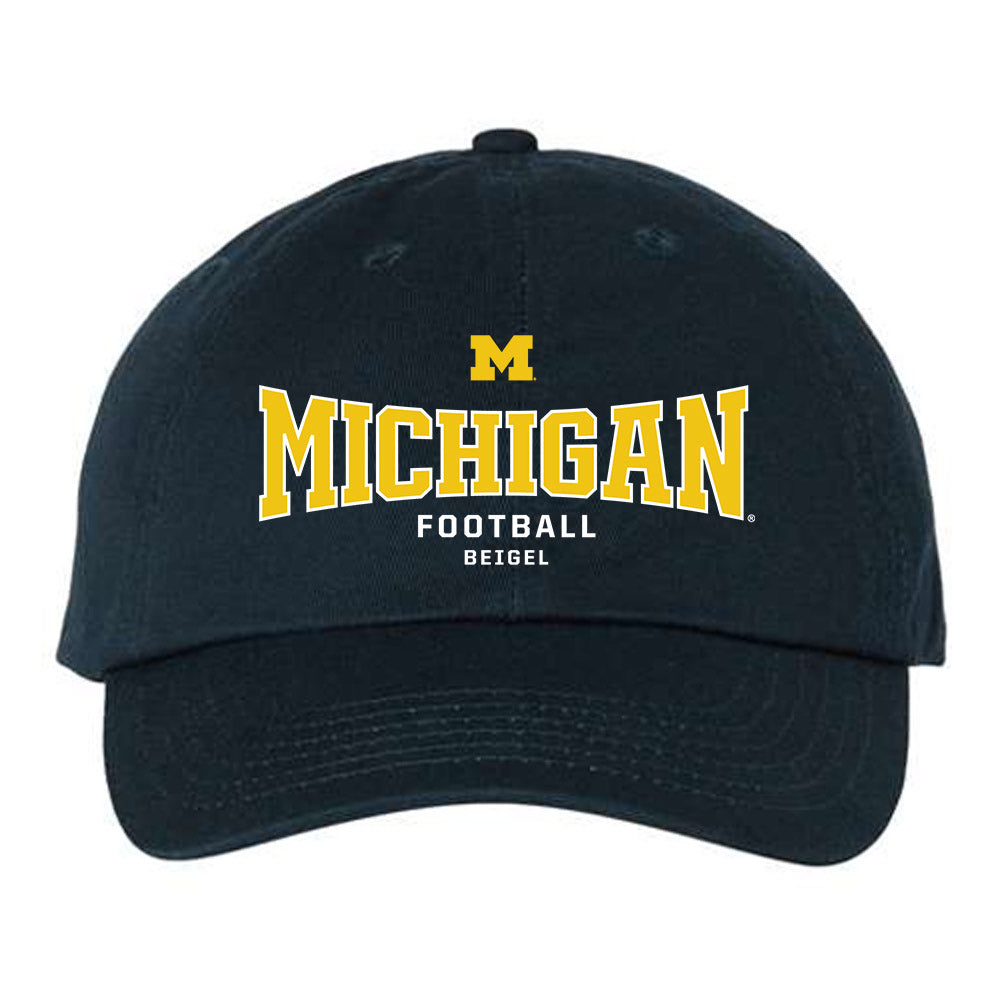 Michigan - NCAA Football : Manuel Beigel - Dad Hat-0