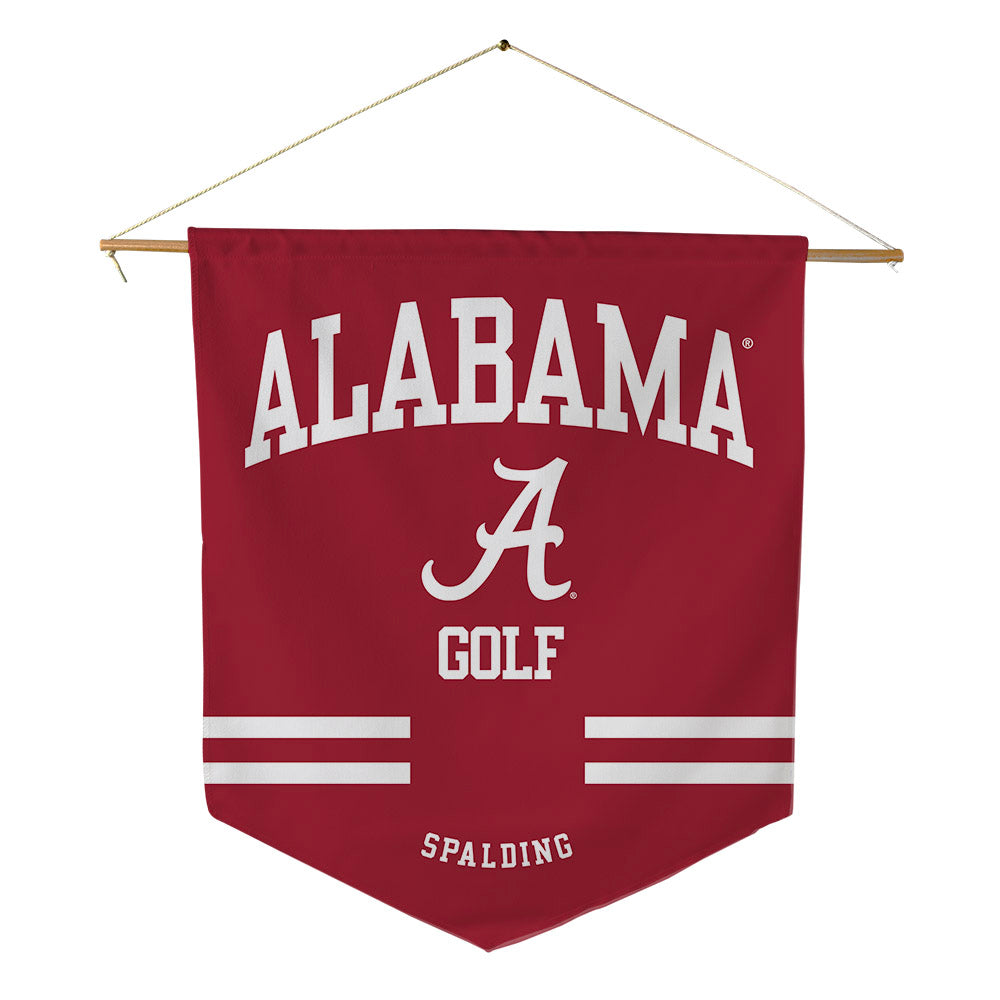 Alabama - Women's Golf Alumni : Leslie Spalding - Pennant - 18" x 21"-0