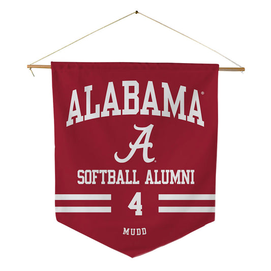 Alabama - Softball Alumni : Jackey Mudd - Pennant - 18" x 21"-0