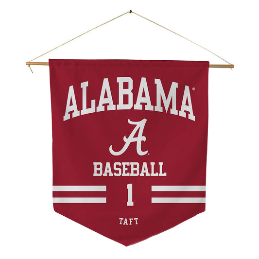 Alabama - Baseball Alumni : Brett Taft - Pennant - 18" x 21"-0