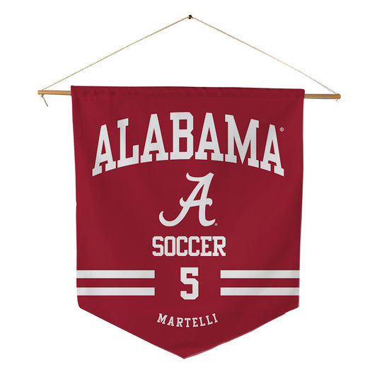 Alabama - NCAA Women's Soccer : Soph Martelli - Pennant - 18" x 21"-0