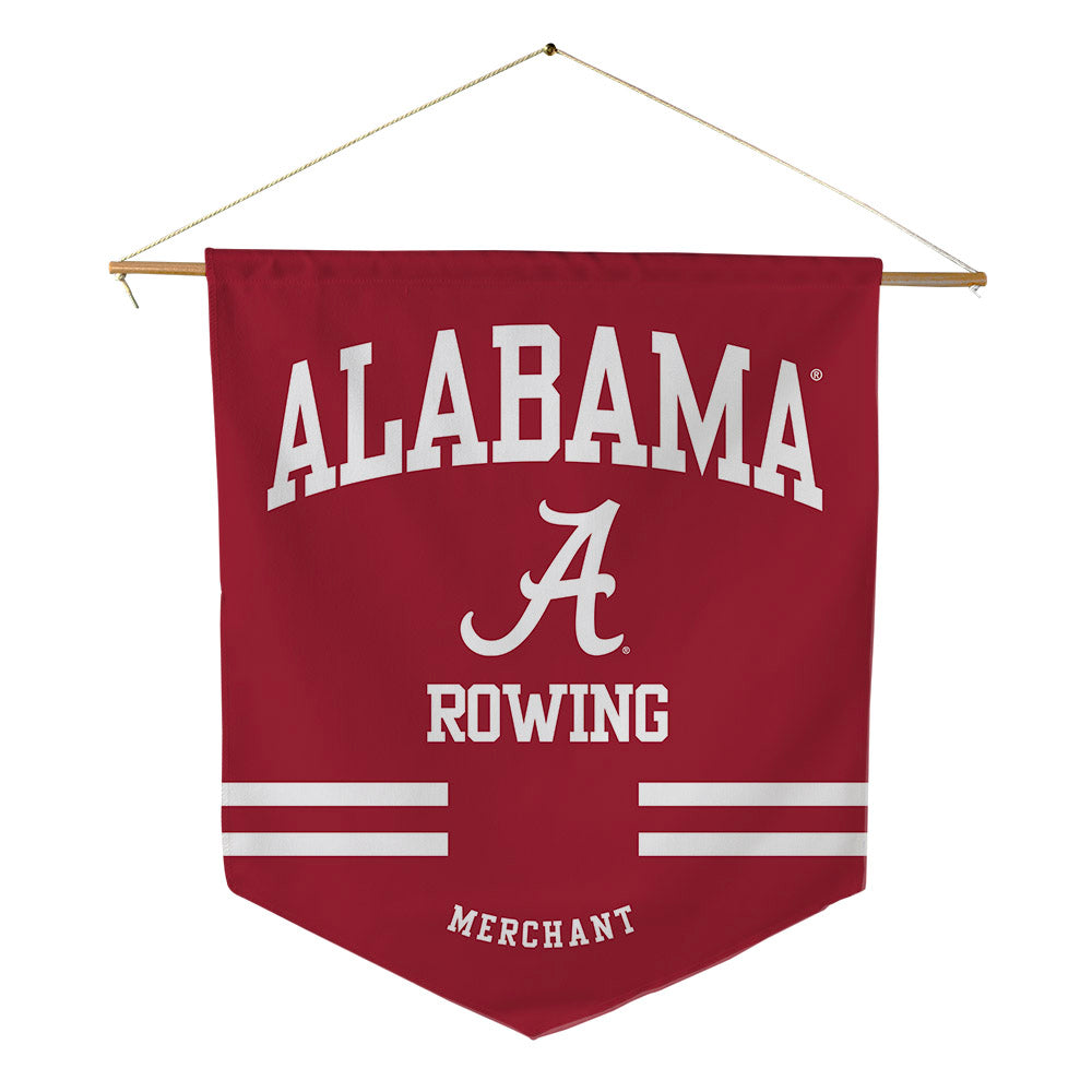 Alabama - NCAA Women's Rowing : Lilyanna Merchant - Pennant - 18" x 21"-0