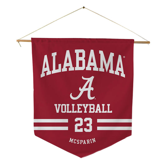 Alabama - Women's Volleyball Alumni : Hayley McSparin - Pennant - 18" x 21"-0