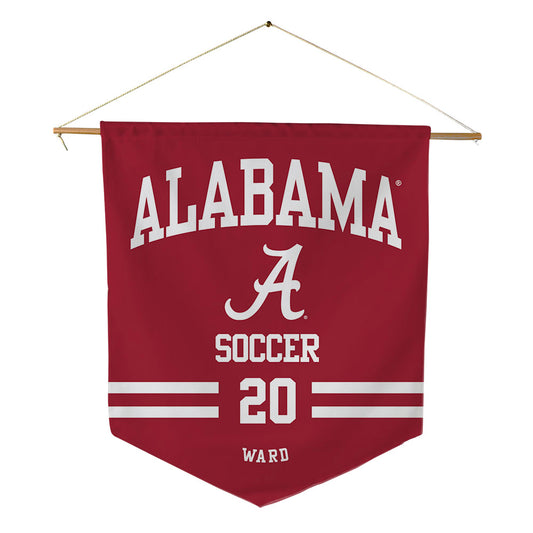 Alabama - NCAA Women's Soccer : Reece Ward - Pennant - 18" x 21"-0