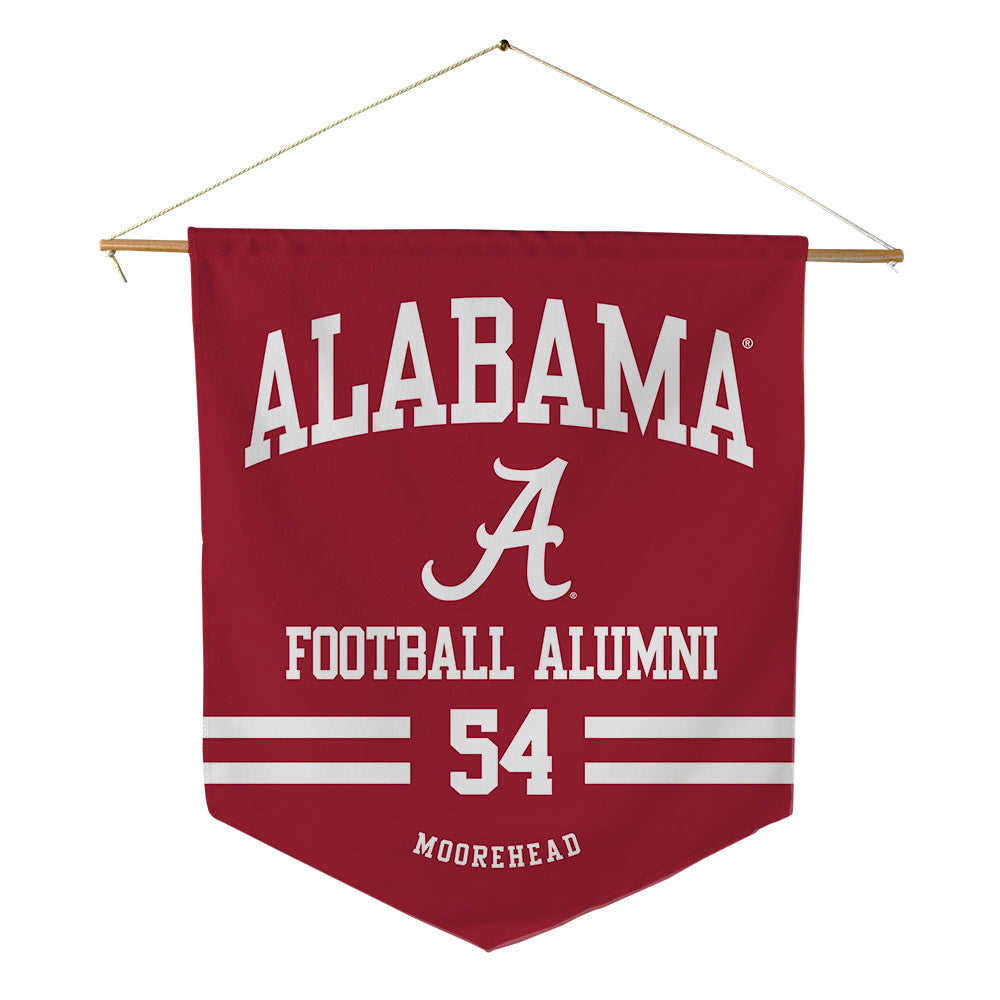 Alabama - Football Alumni : Kindal Moorehead - Pennant - 18" x 21"-0