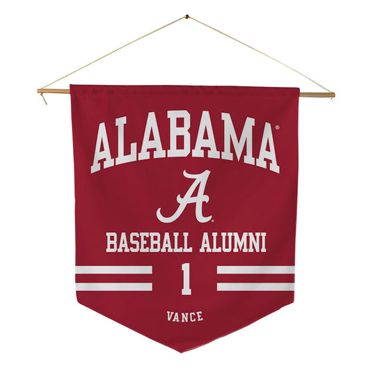 Alabama - Baseball Alumni : Cobie Vance - Pennant - 18" x 21"-0