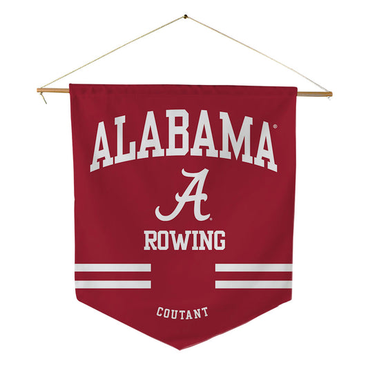 Alabama - NCAA Women's Rowing : Sophie Coutant - Pennant - 18" x 21"-0