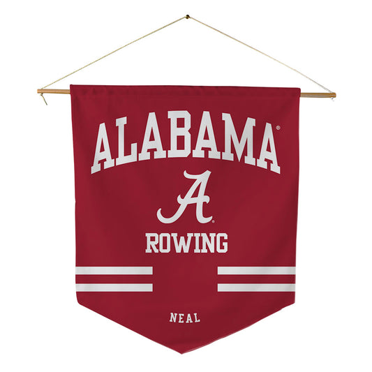 Alabama - NCAA Women's Rowing : Abby Neal - Pennant - 18" x 21"-0