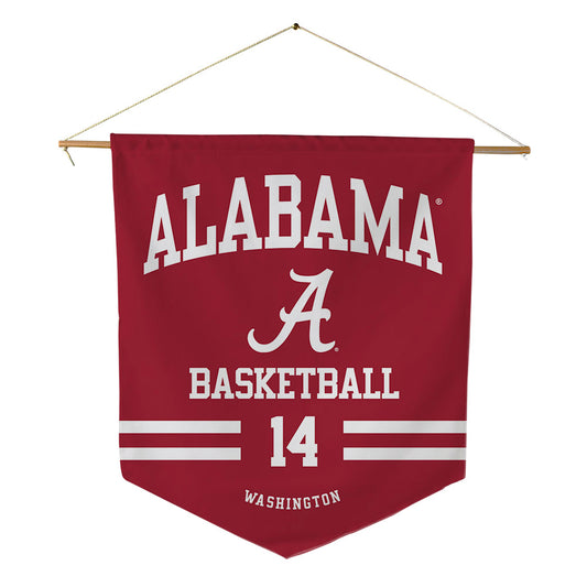 Alabama - Men's Basketball Alumni : Eric Washington - Pennant - 18" x 21"-0
