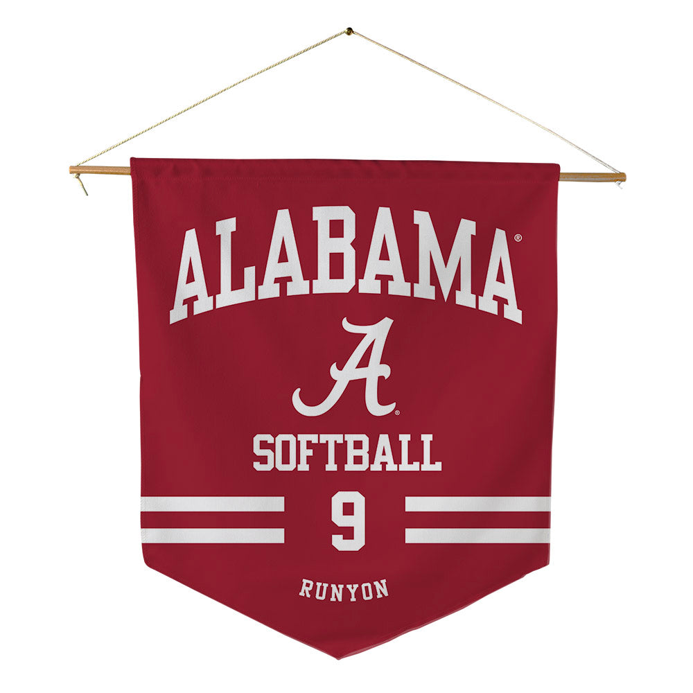 Alabama - Softball Alumni : Marisa Runyon - Pennant - 18" x 21"-0