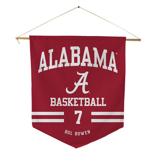 Alabama - NCAA Men's Basketball : Taylor Bol Bowen - Pennant - 18" x 21"-0