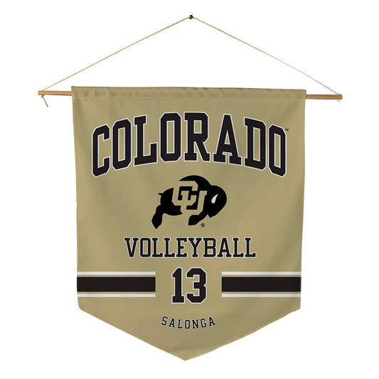 Colorado - NCAA Women's Volleyball : Katie Salonga - Pennant - 18" x 21"-0