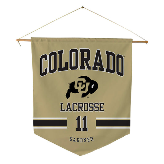 Colorado - NCAA Women's Lacrosse : Averi Gardner - Pennant - 18" x 21"-0