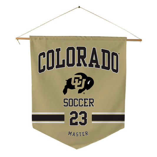 Colorado - NCAA Women's Soccer : Josie Master - Pennant - 18" x 21"-0
