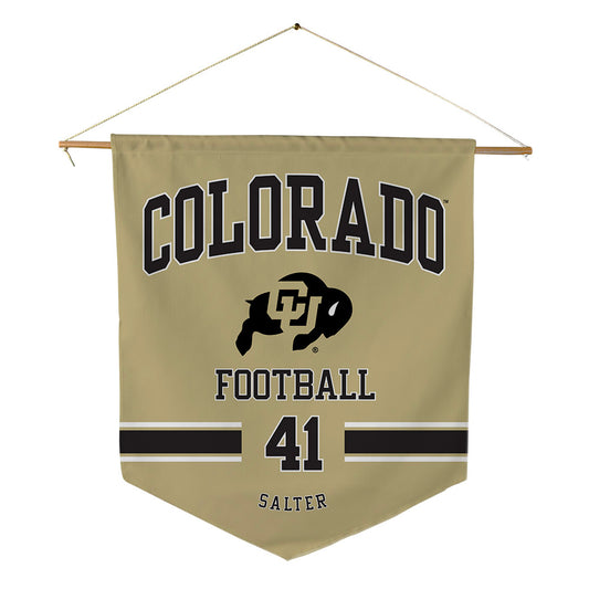 Colorado - NCAA Football : Kylan Salter - Pennant - 18" x 21"-0