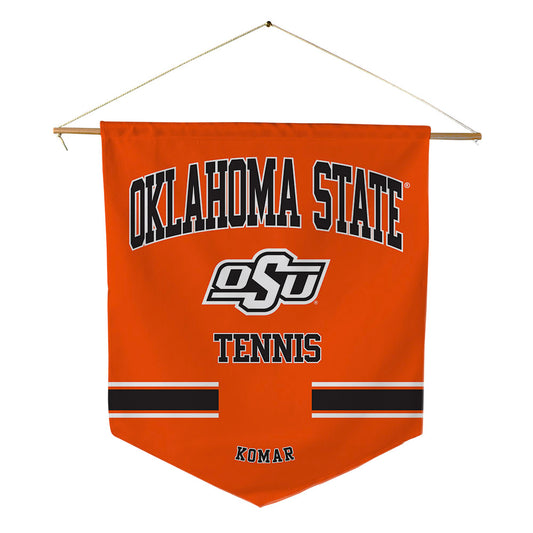 Oklahoma State - NCAA Women's Tennis : Anastasiya Komar - Pennant - 18" x 21"-0