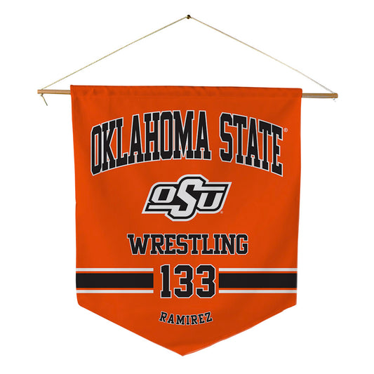 Oklahoma State - NCAA Wrestling : Ronnie Ramirez - Pennant - 18" x 21"-0